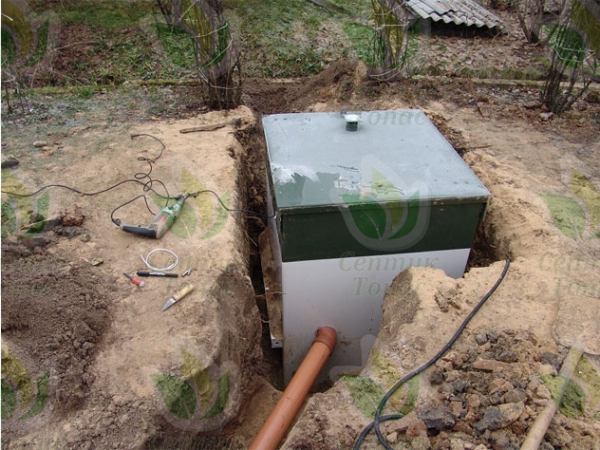 Установка септика Топас 4